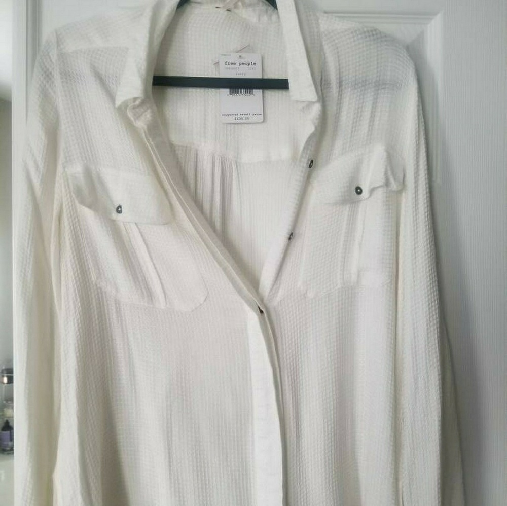 Free People long sleeve shirt